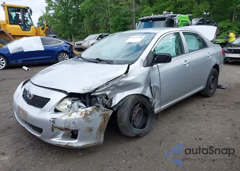 2009 Toyota Corolla Le z USA, uszkodzony, nr VIN JTDBL40E79J054079